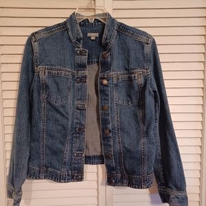 J Jill denim jacket sz small